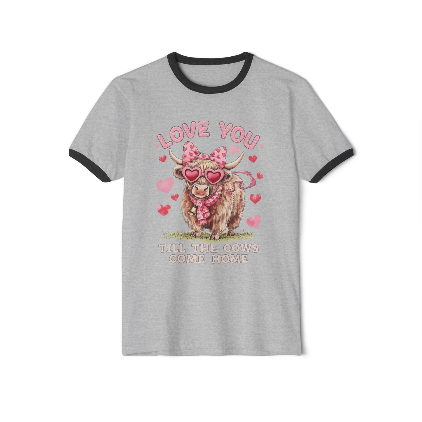 Love You 'Til the Cows Come Home Ringer T-Shirt