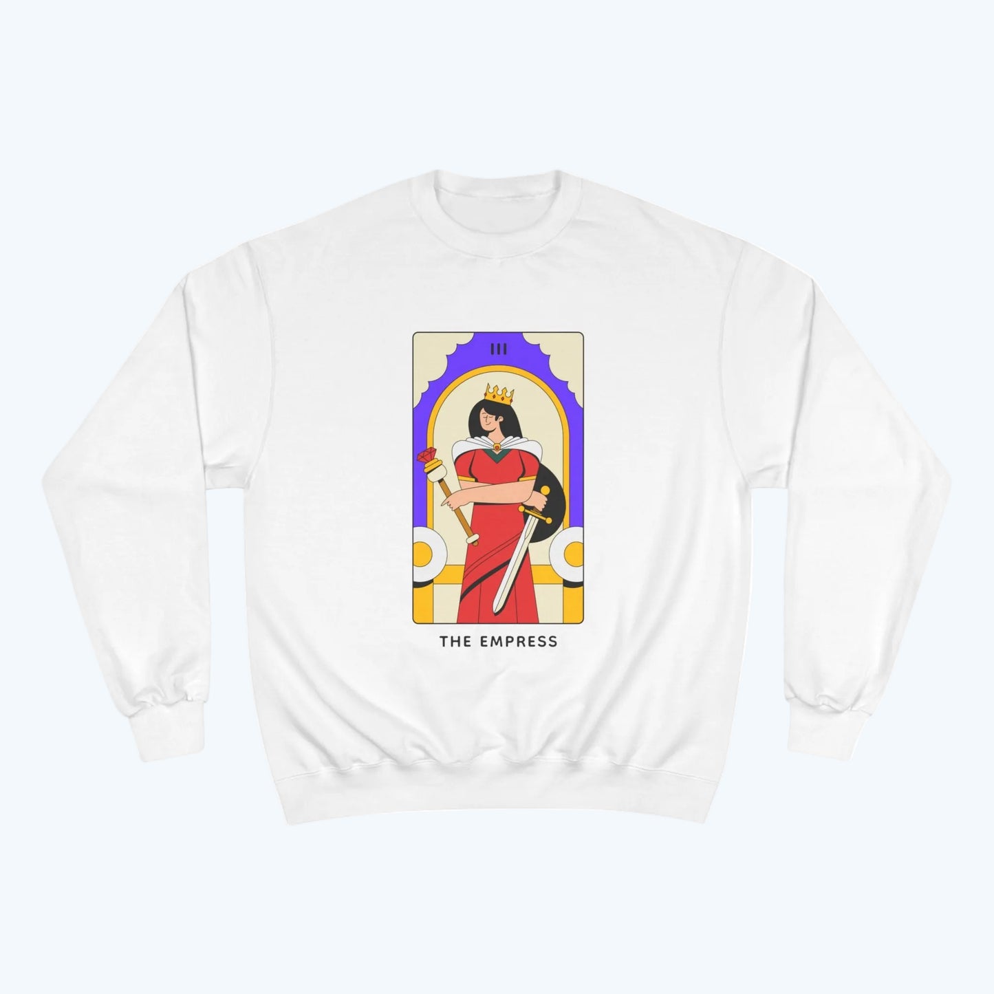 Empress Tarot Sweatshirt — The Empress Card Graphic Crewneck