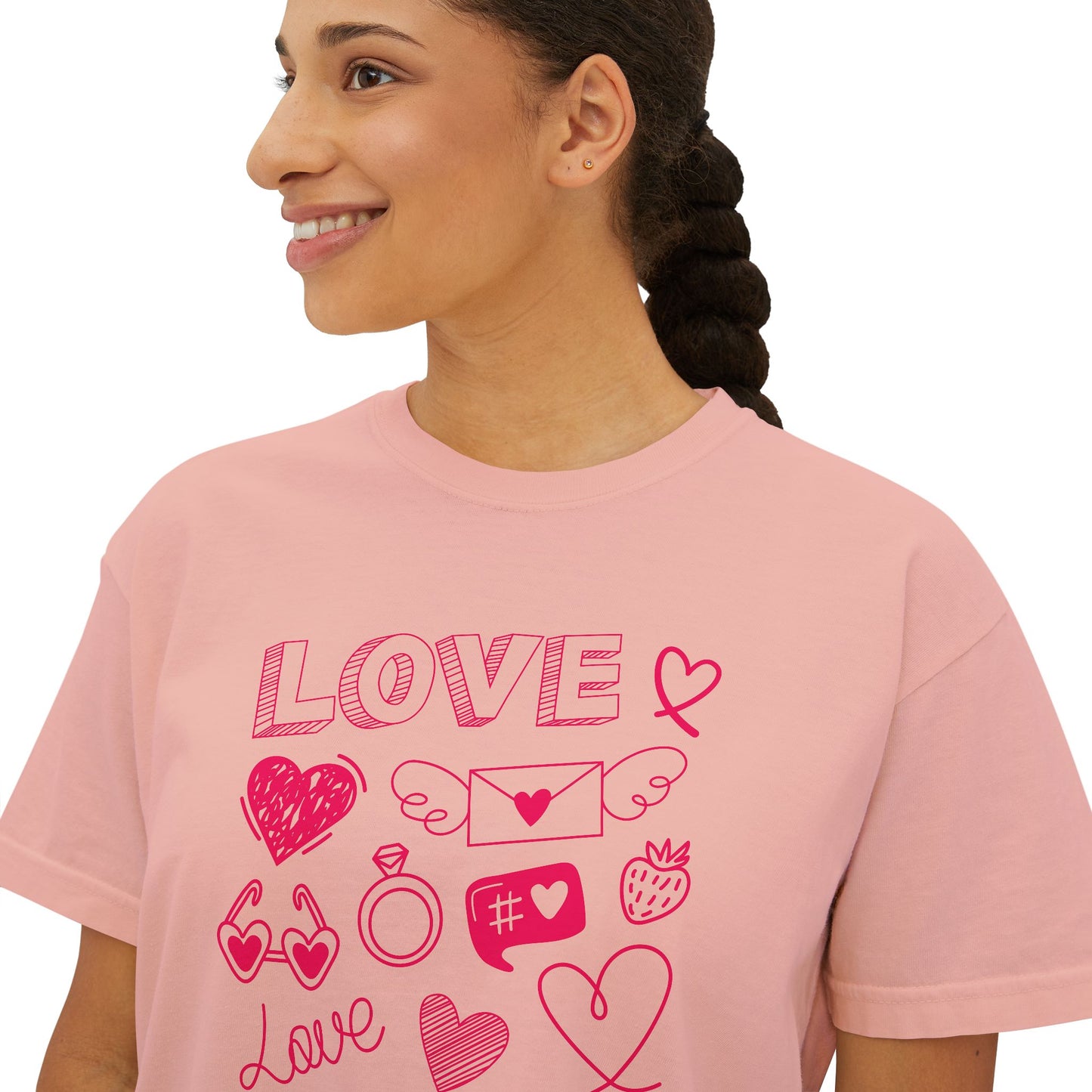 Love Doodles Boxy Tee