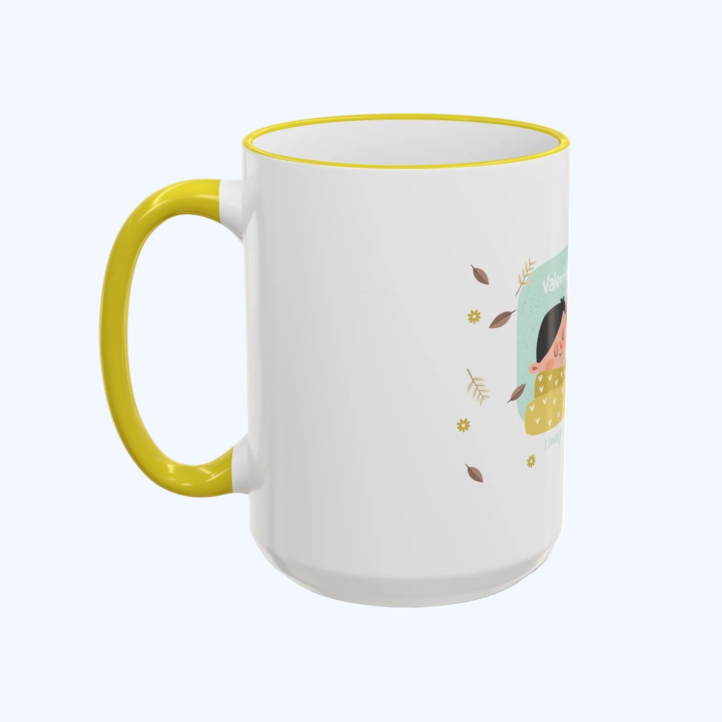 Accent Rim & Handle Mug (11oz, 15oz)
