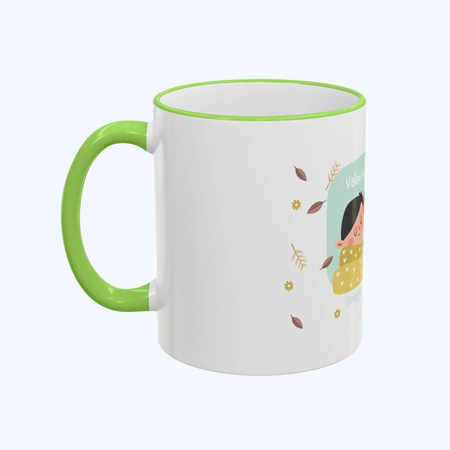 Accent Rim & Handle Mug (11oz, 15oz)
