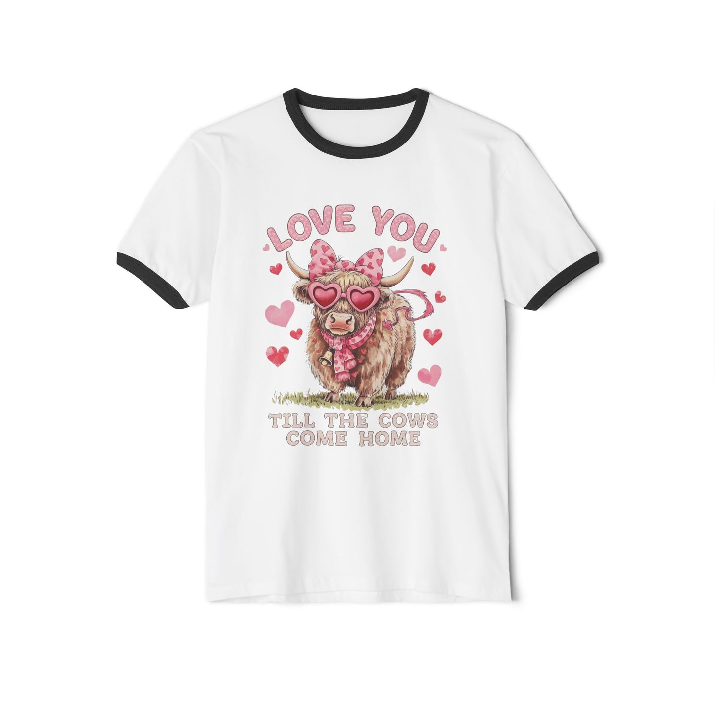 Love You 'Til the Cows Come Home Ringer T-Shirt