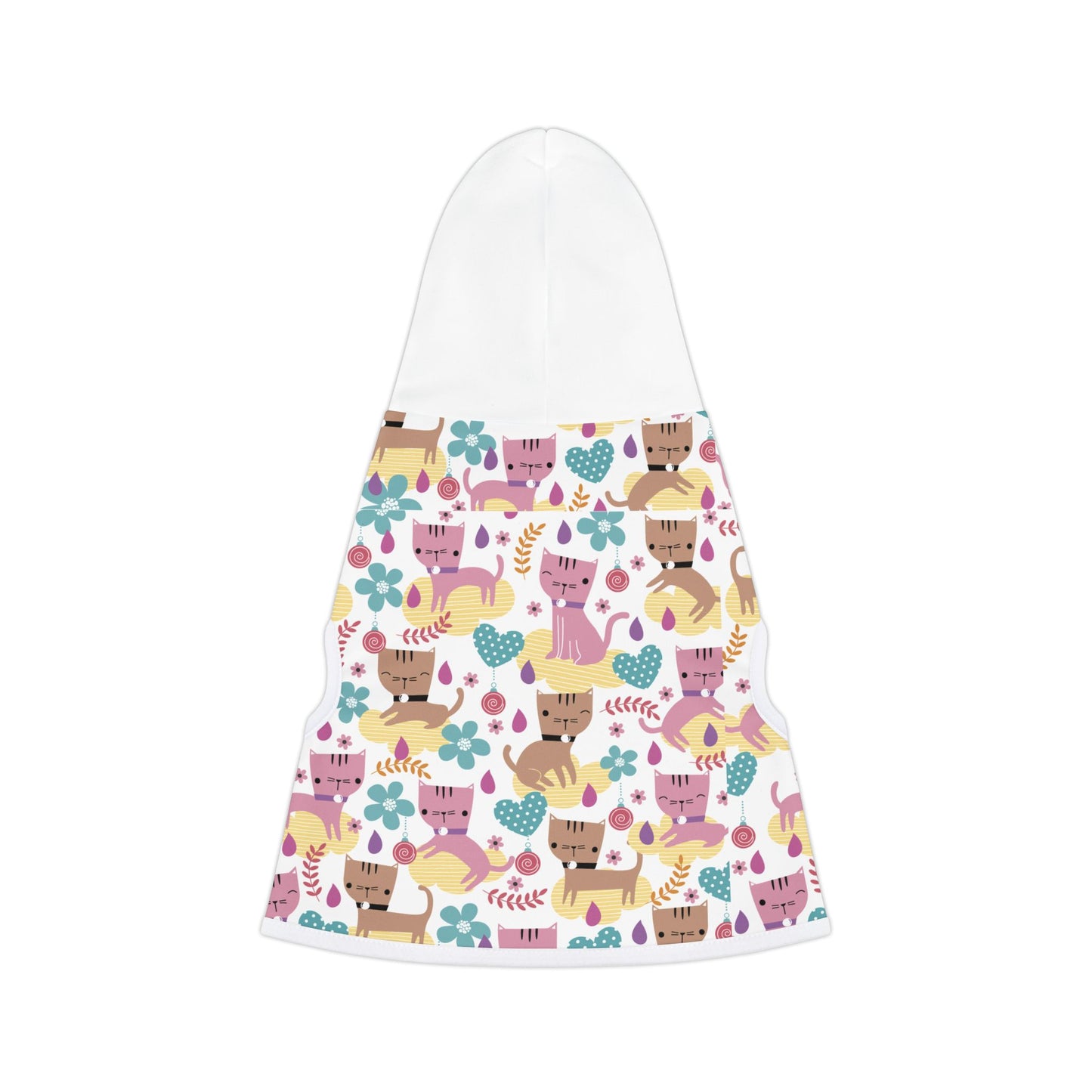 Adorable Pet Hoodie for Cats, Cozy Winter Wear, Cute Canine Apparel, Fun Pet Costume, Pet Gift for Dog Lovers