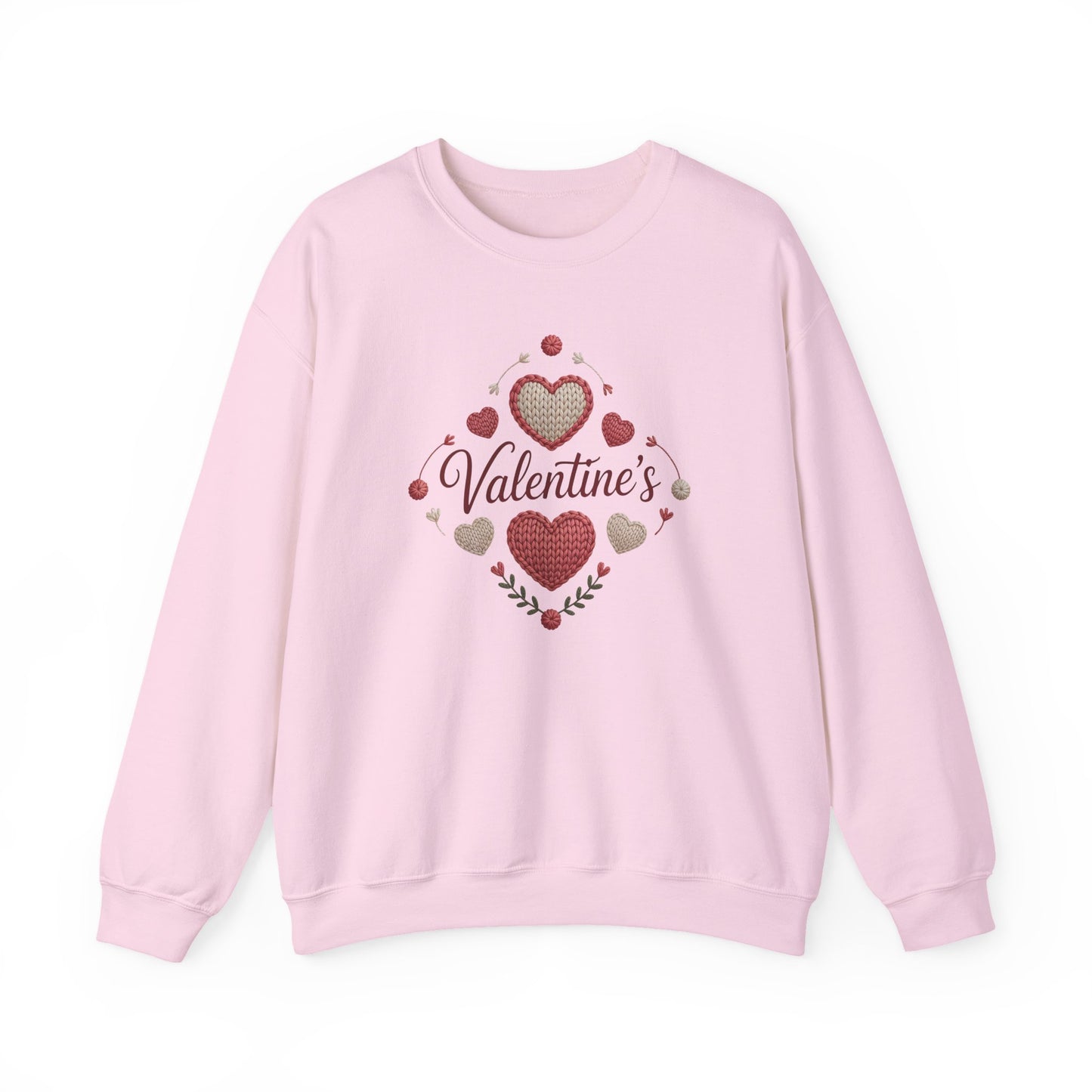 Valentine's Heart Crewneck Sweatshirt