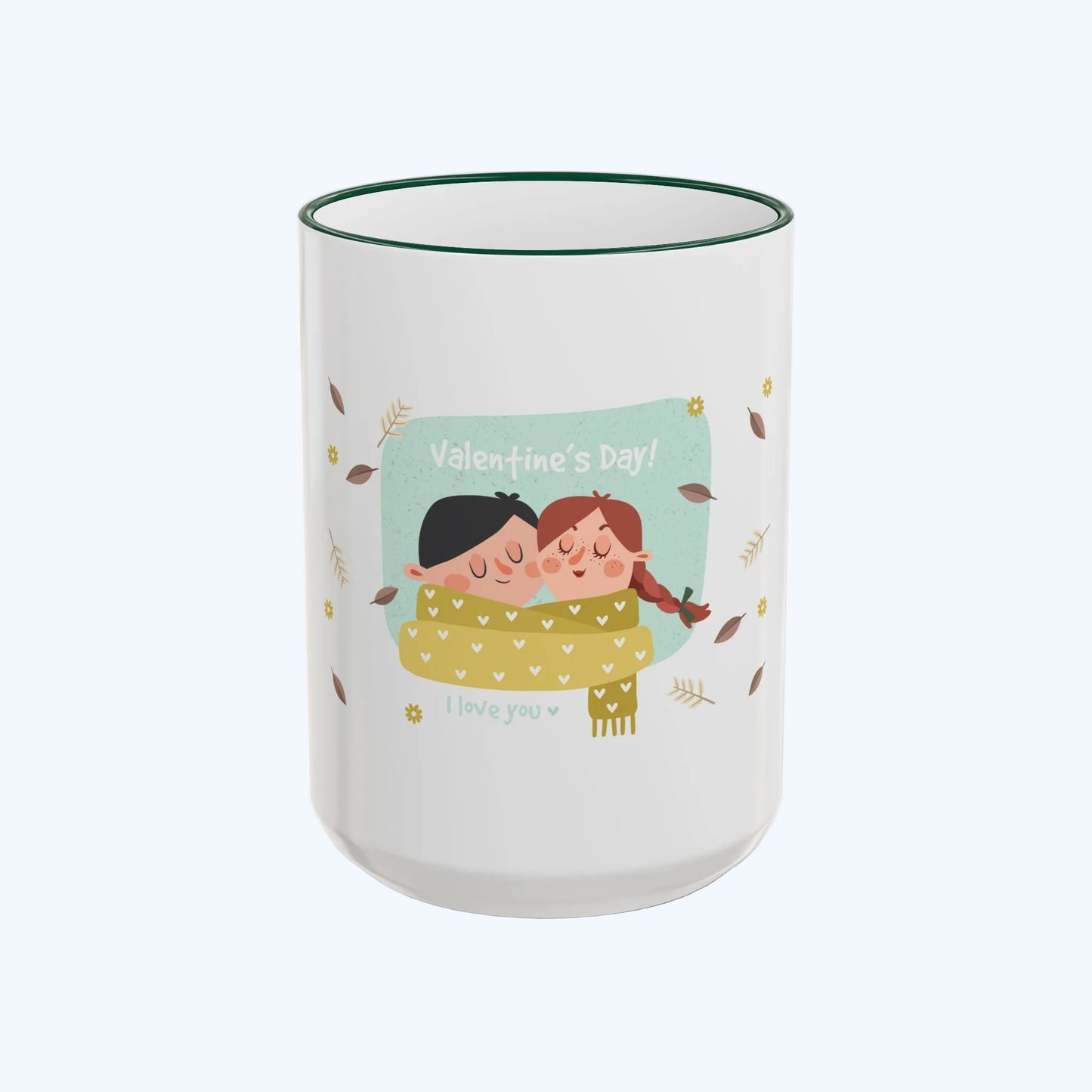 Accent Rim & Handle Mug (11oz, 15oz)