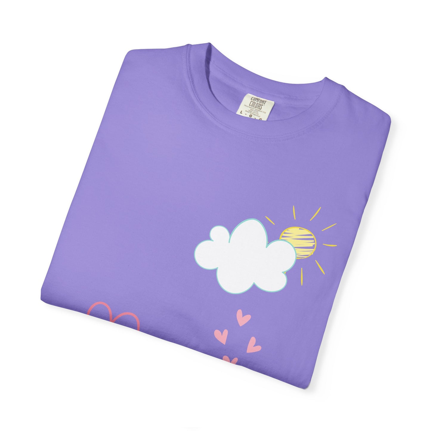 Kids Heart String T-Shirt — Cute Doodle Love Graphic Tee