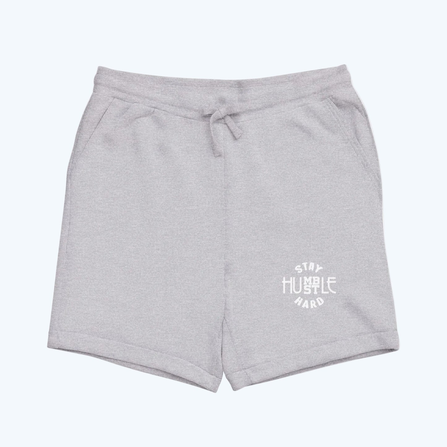 Stay Humble Hard Sweatshorts — Motivational Athletic Lounge Shorts