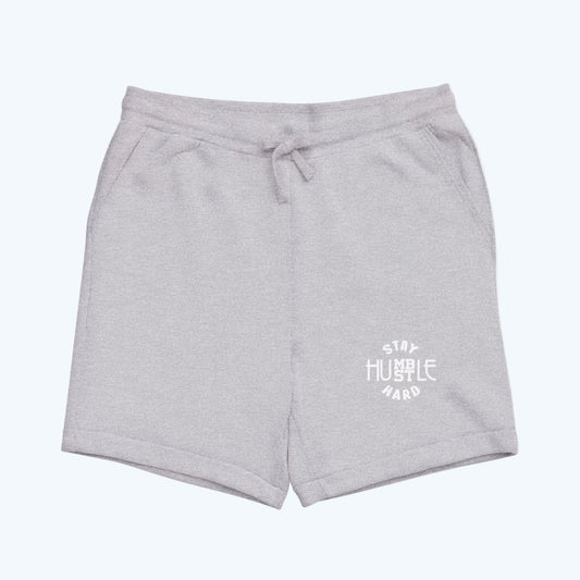 Stay Humble Hard Sweatshorts — Motivational Athletic Lounge Shorts