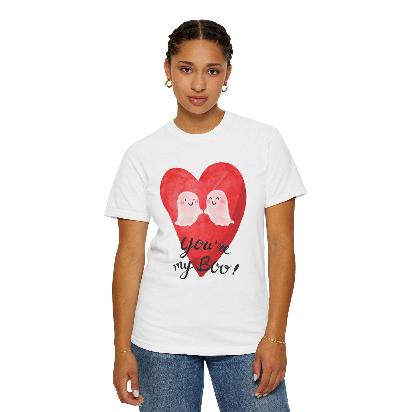 You’re My Boo T-Shirt — Cute Ghost Valentine Tee