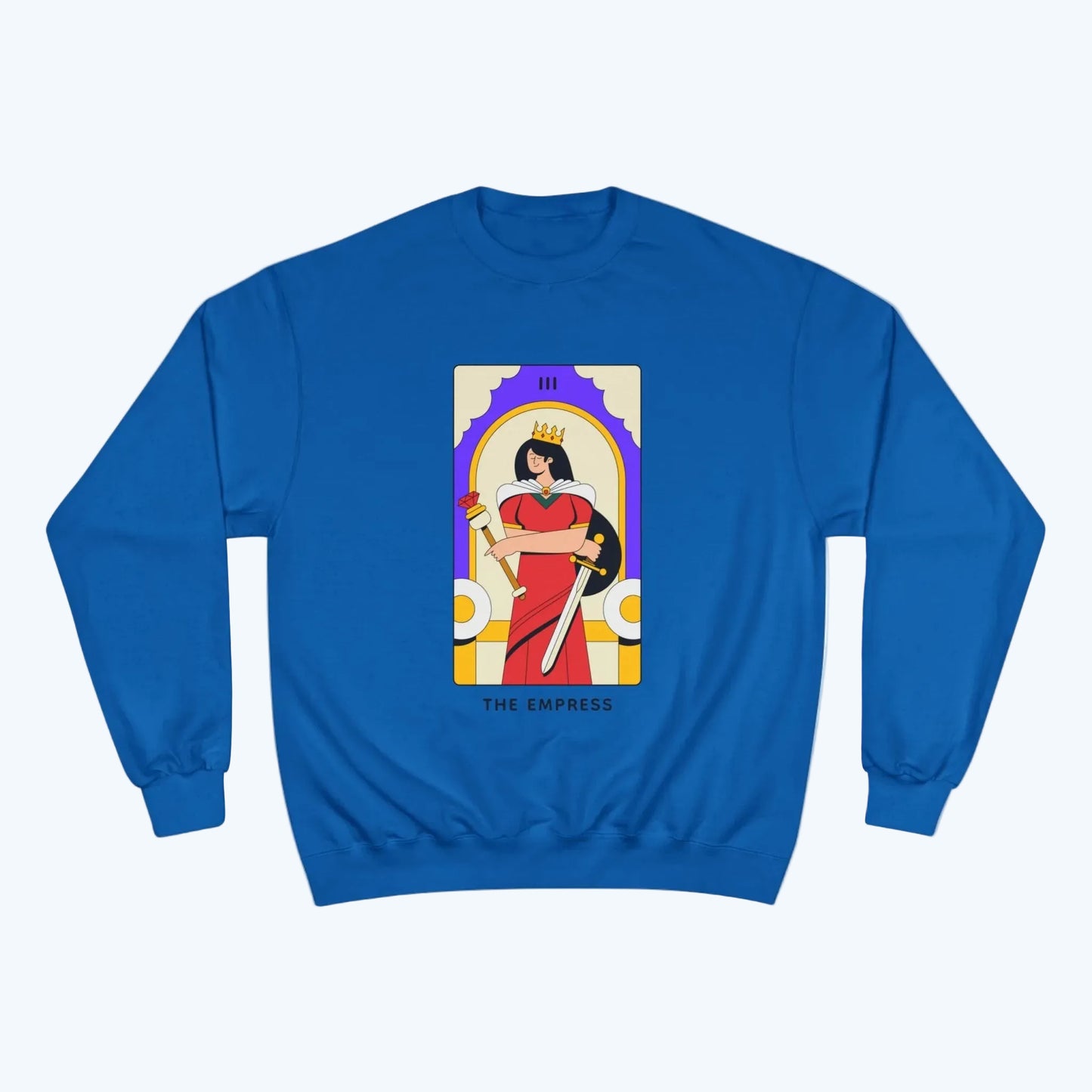 Empress Tarot Sweatshirt — The Empress Card Graphic Crewneck