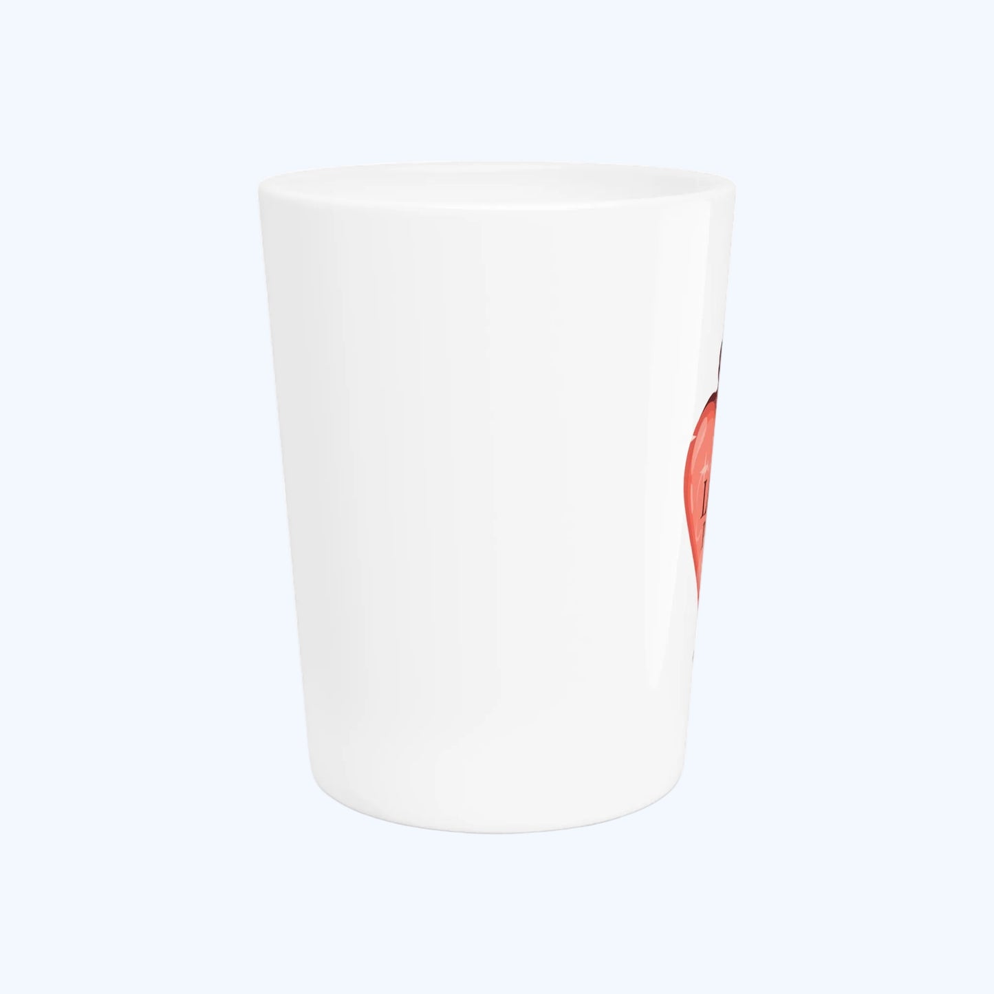 Love Potion Shot Glass — Heart Bottle Valentines Party Favor