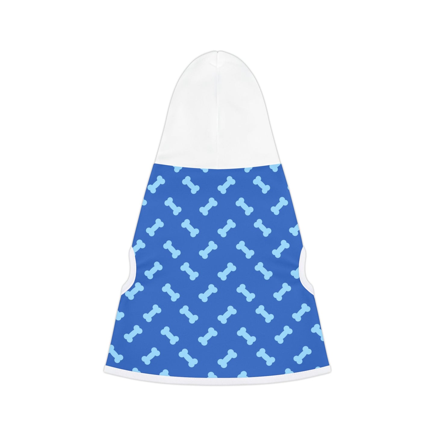 Dog Lover's Blue Bone Pattern Pet Hoodie