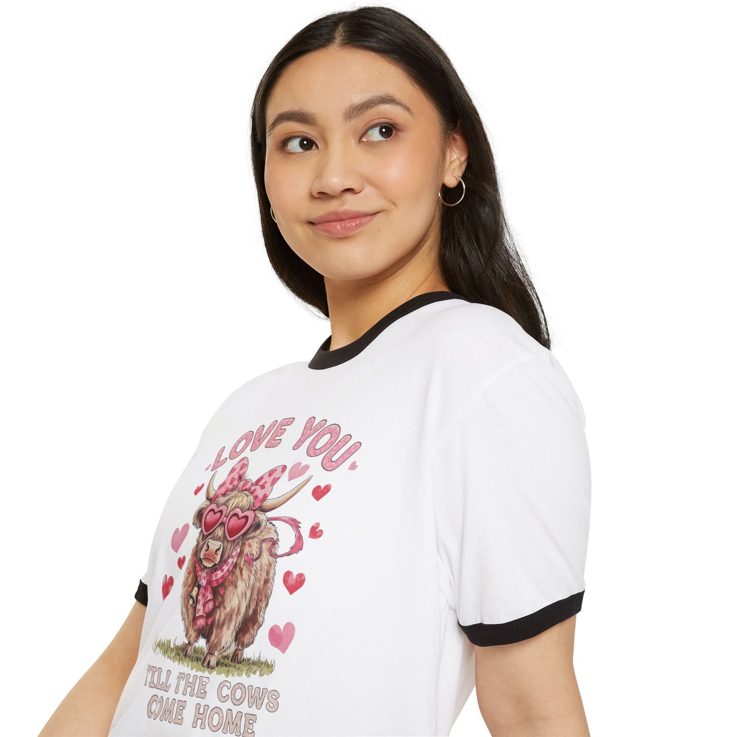 Love You 'Til the Cows Come Home Ringer T-Shirt