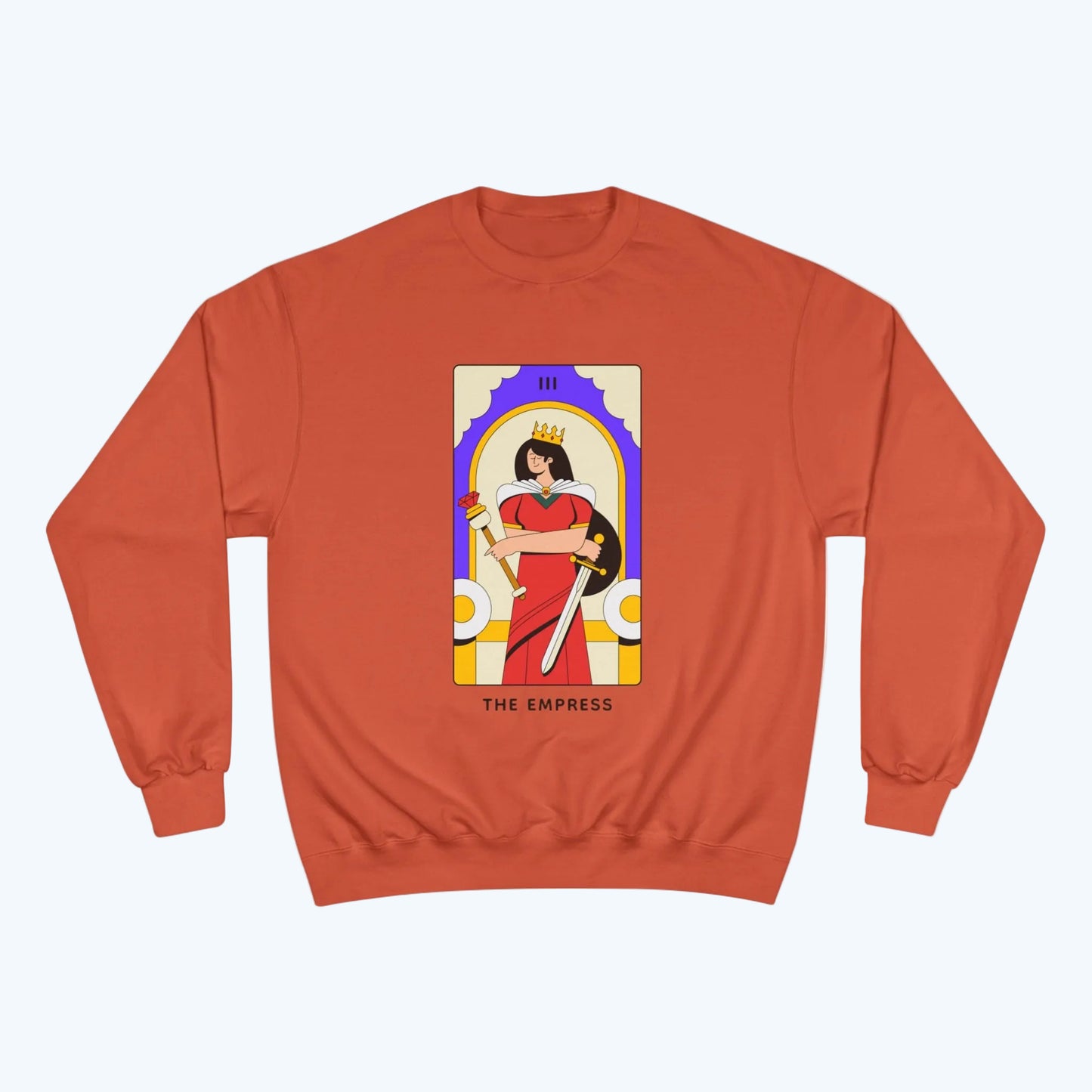 Empress Tarot Sweatshirt — The Empress Card Graphic Crewneck