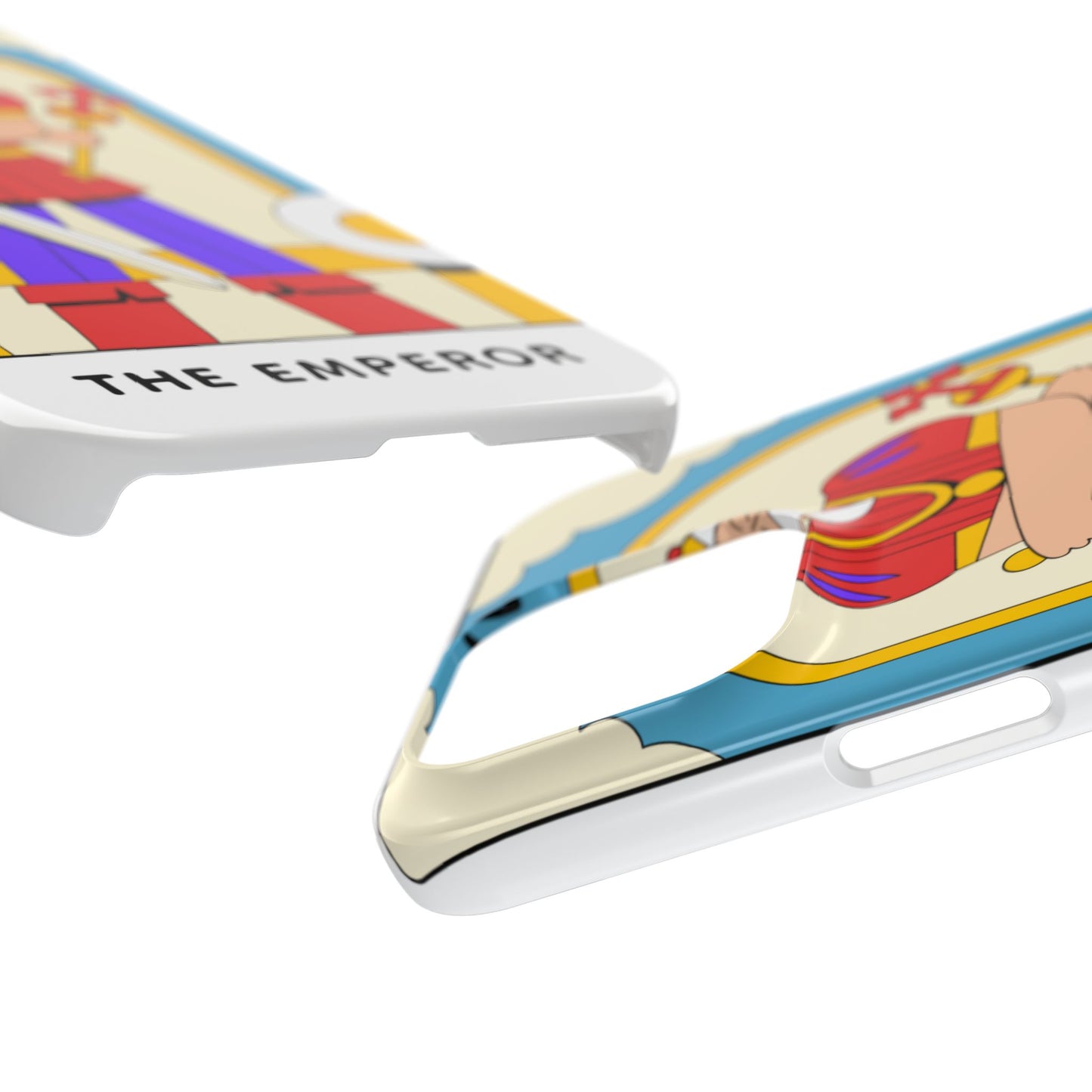 The Emperor Tarot Slim Case — Illustrated Tarot Phone Case
