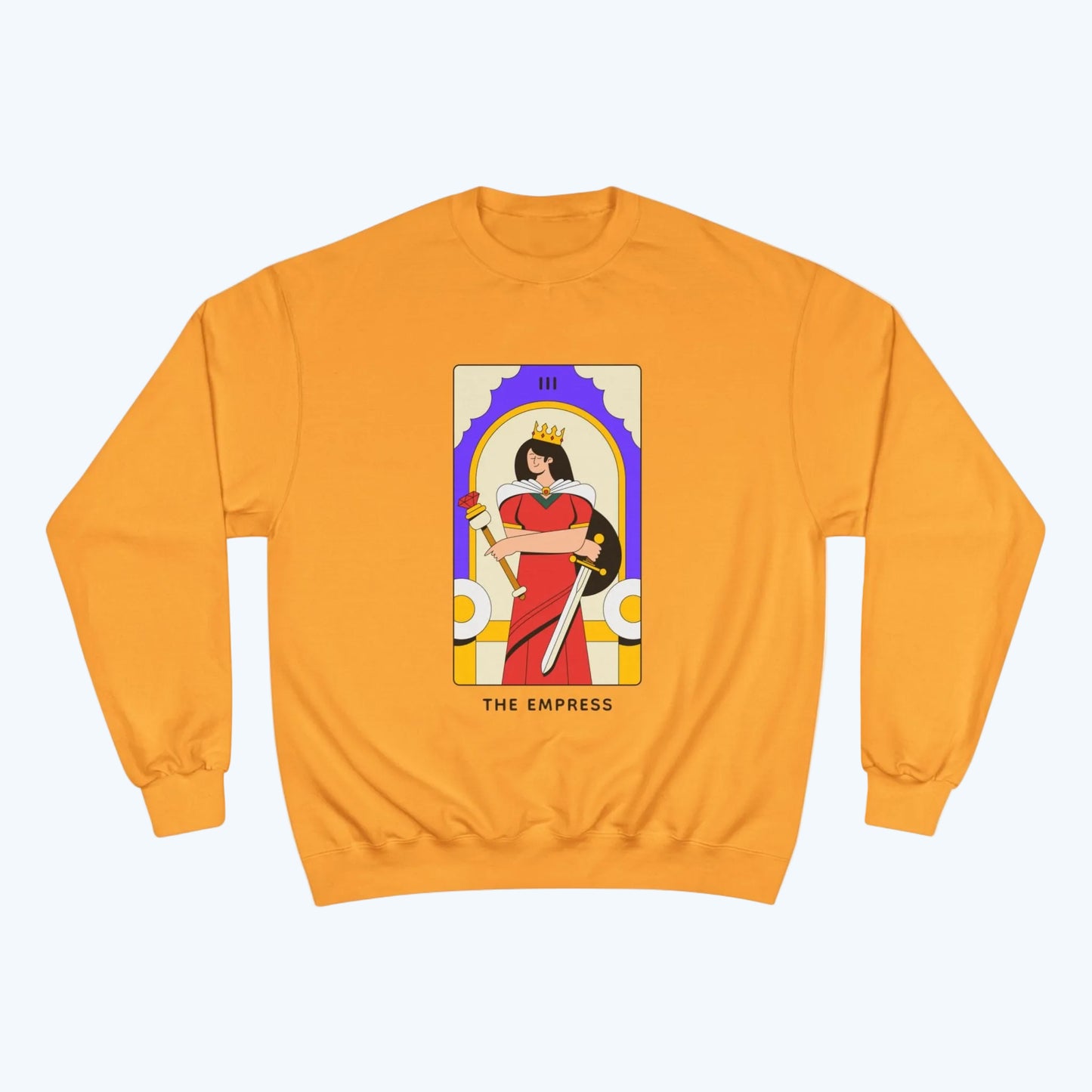 Empress Tarot Sweatshirt — The Empress Card Graphic Crewneck