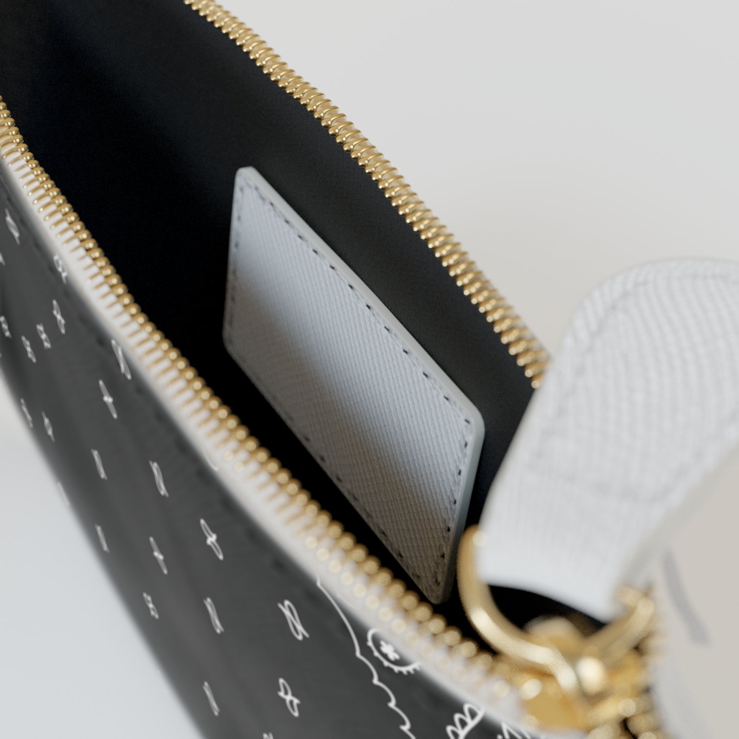 Stylish Bandana Mini Clutch Bag, Trendy Purse, Everyday Organizer, Gift for Her, Fashion Accessory