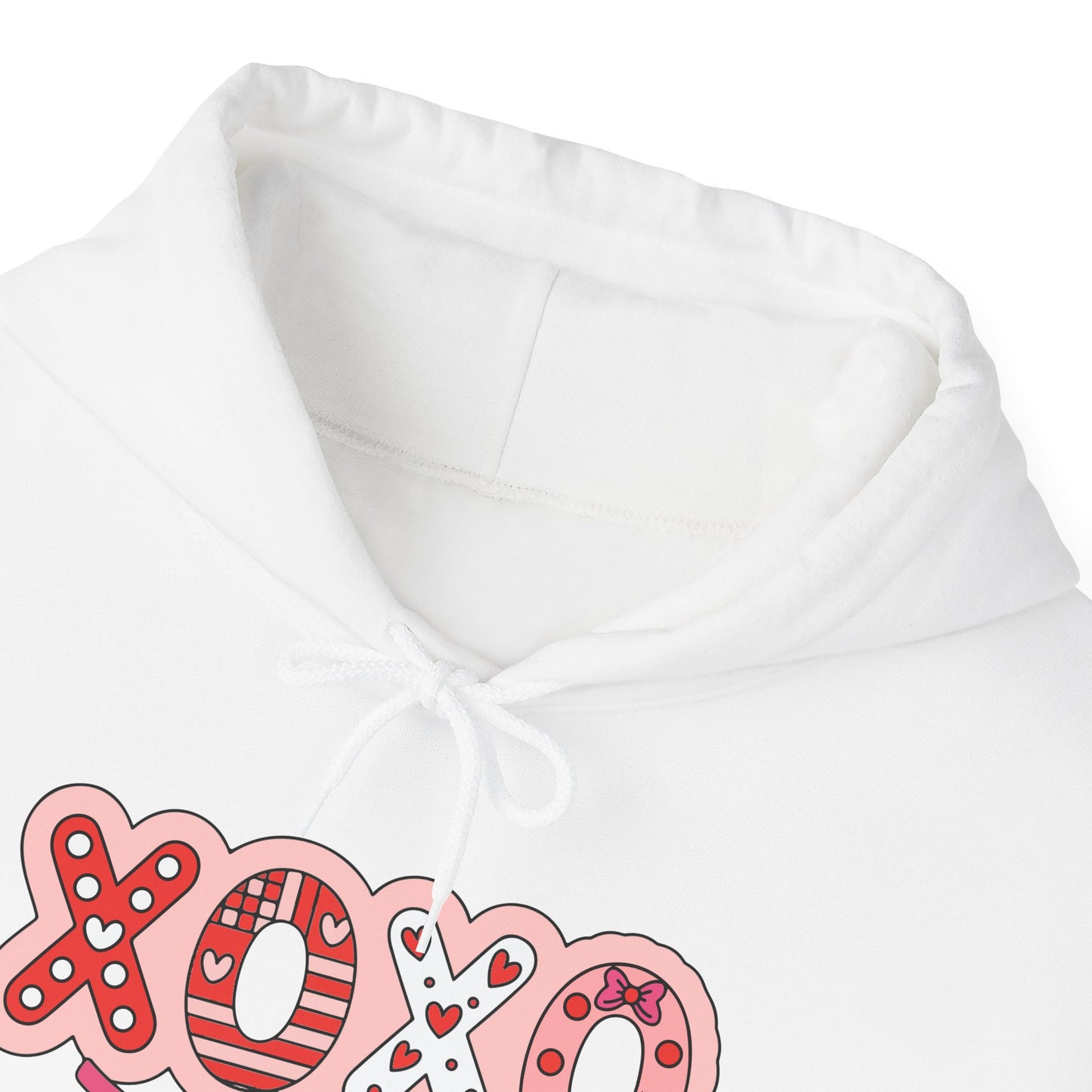 XOXO Heart Hoodie – Cute Valentine’s Day Pullover