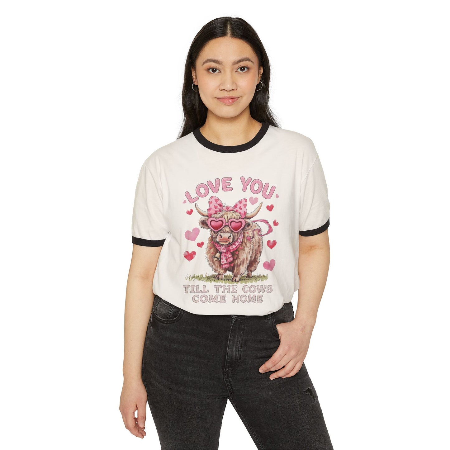 Love You 'Til the Cows Come Home Ringer T-Shirt