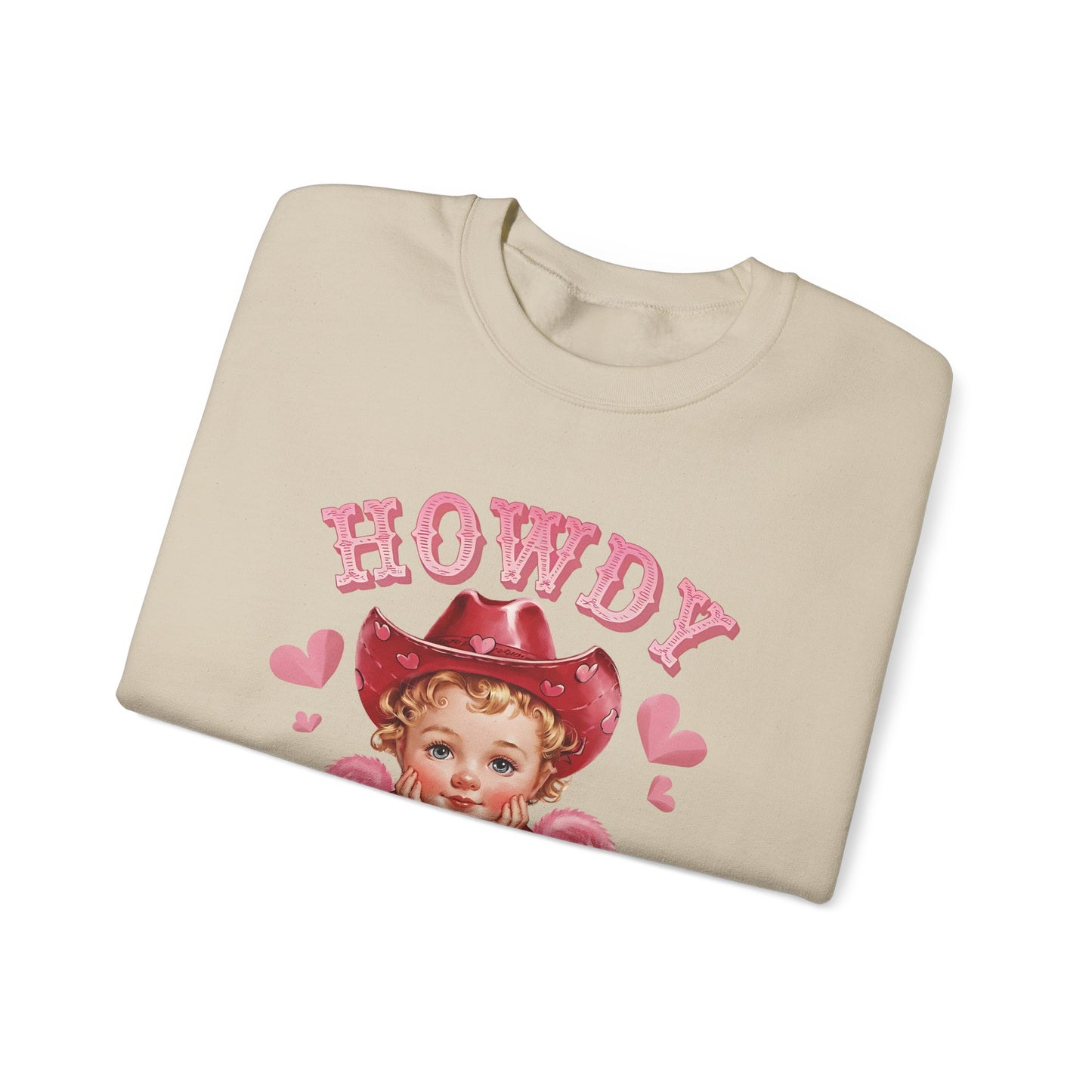 Valentine Howdy Sweatshirt