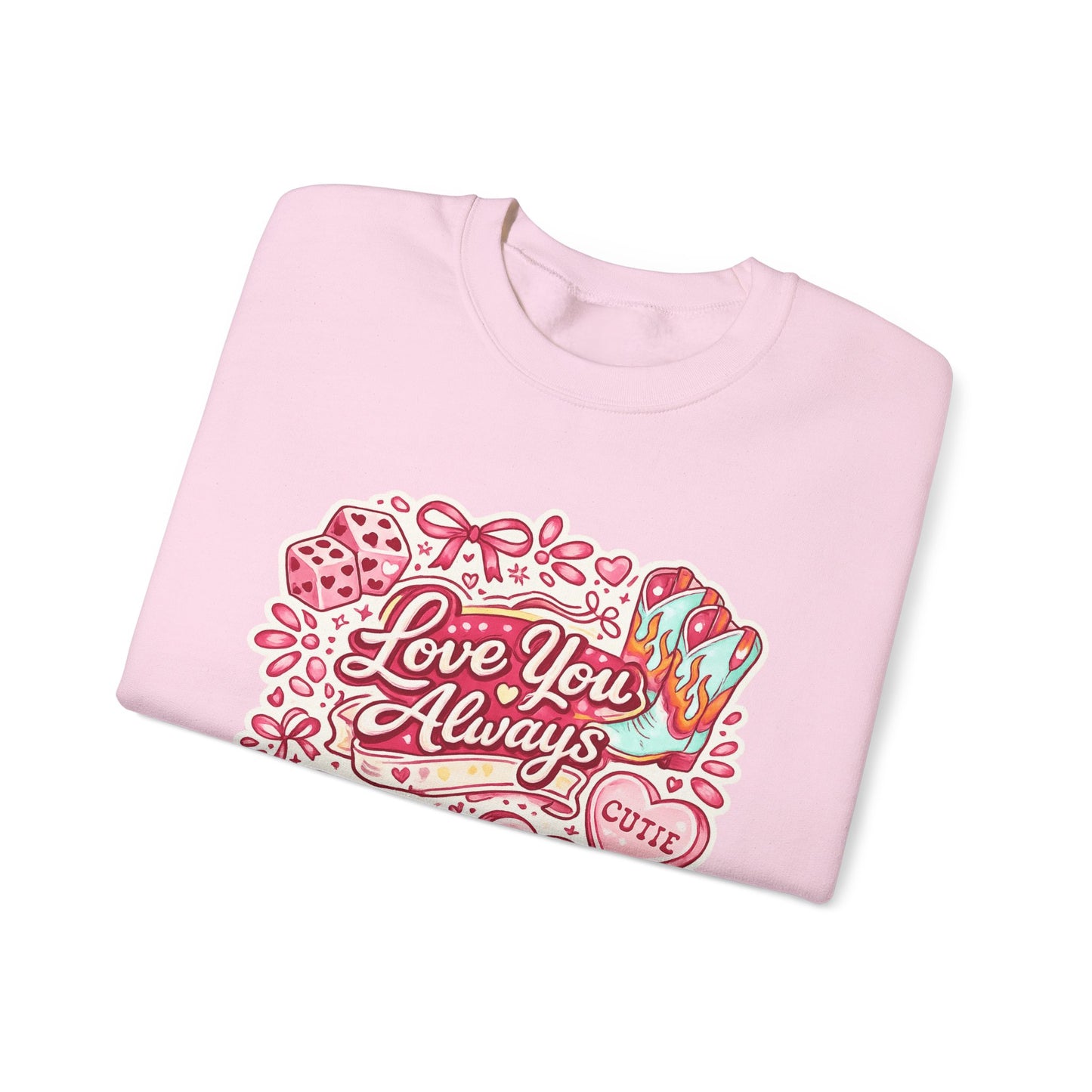 Valentine 'Love You Always' Crewneck Sweatshirt
