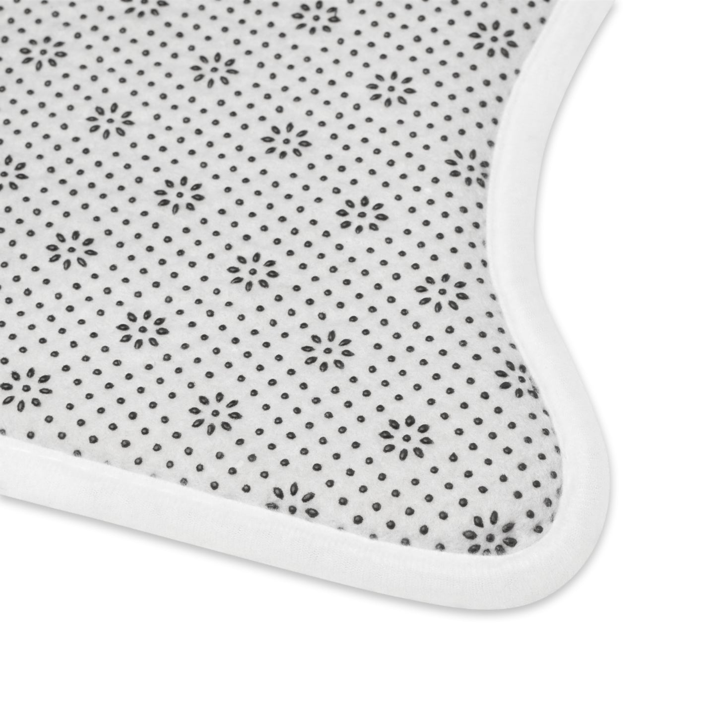 Cute Bone Pattern Pet Feeding Mat - Non-Slip Dog Bowl Mat for Indoor Use