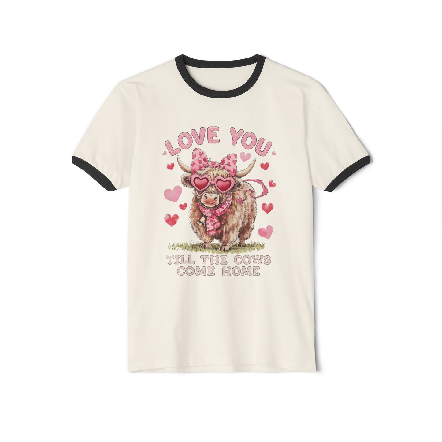 Love You 'Til the Cows Come Home Ringer T-Shirt