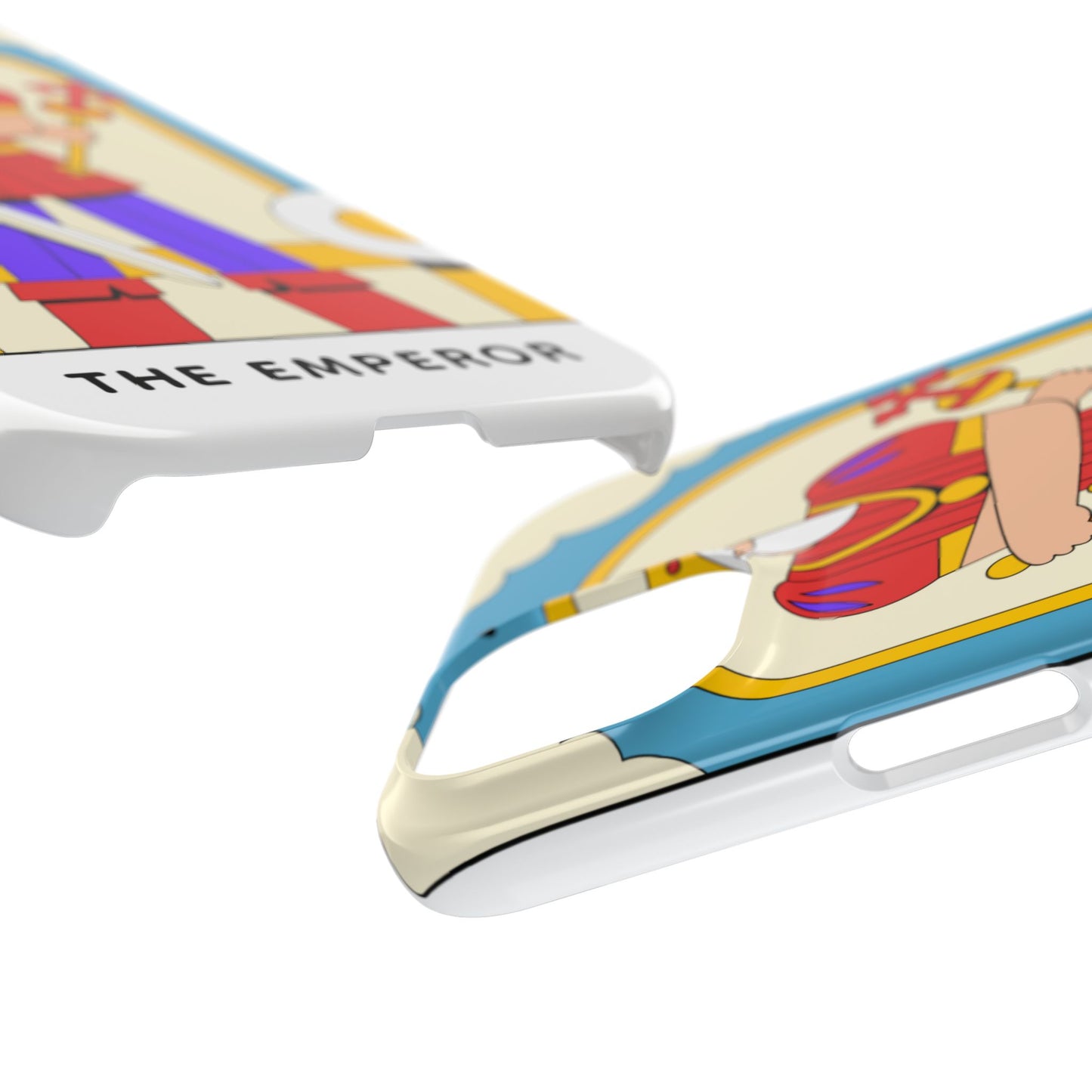 The Emperor Tarot Slim Case — Illustrated Tarot Phone Case