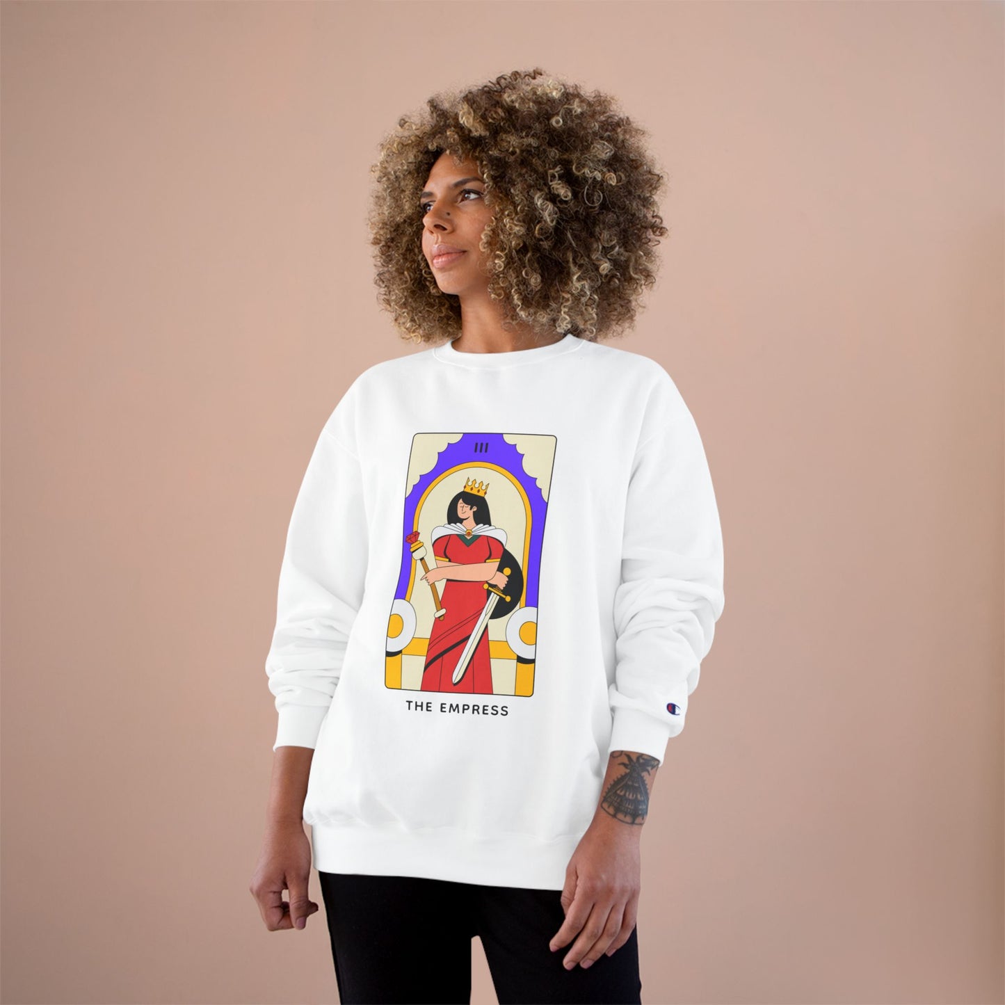 Empress Tarot Sweatshirt — The Empress Card Graphic Crewneck