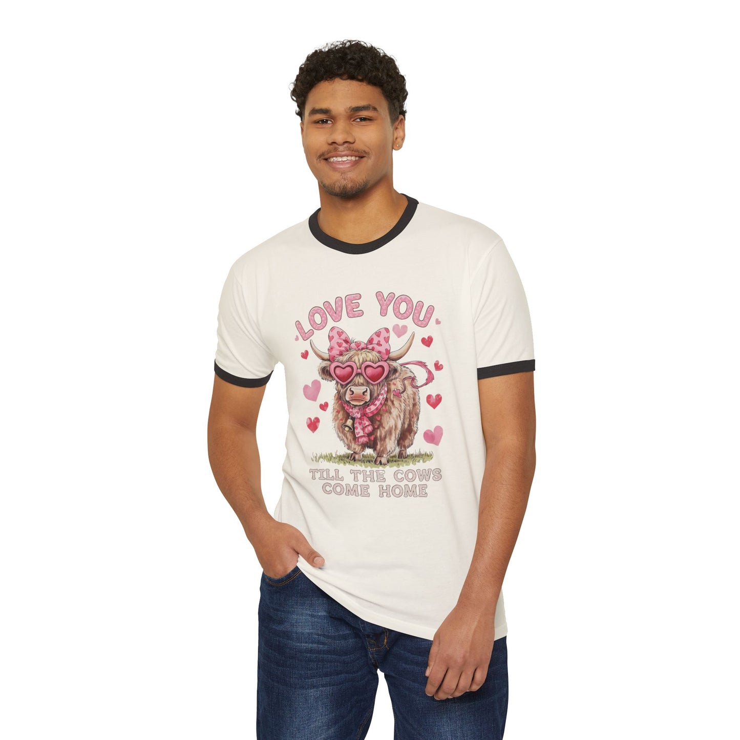 Love You 'Til the Cows Come Home Ringer T-Shirt