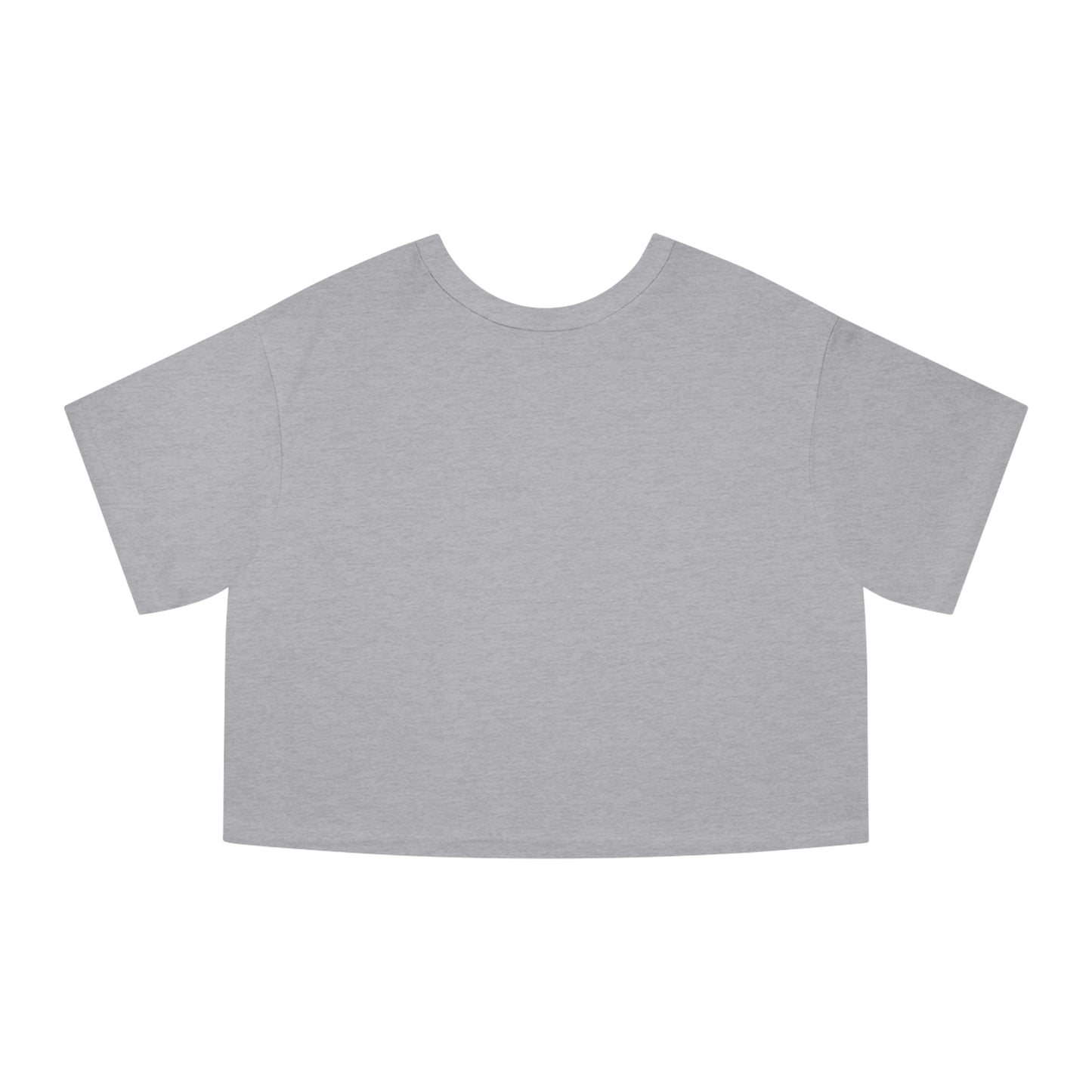 Romantic Scooter Couple Cropped T-Shirt — "Love is Us" Graphic