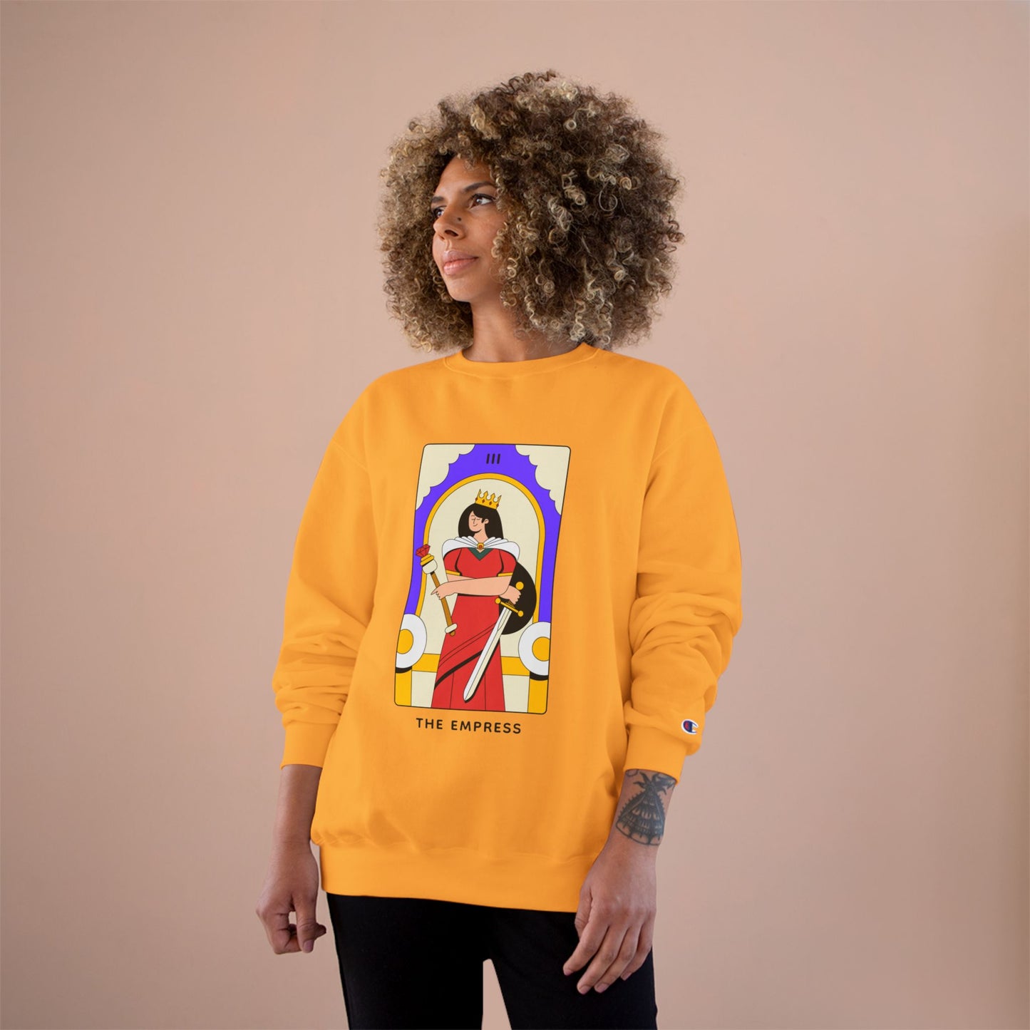 Empress Tarot Sweatshirt — The Empress Card Graphic Crewneck