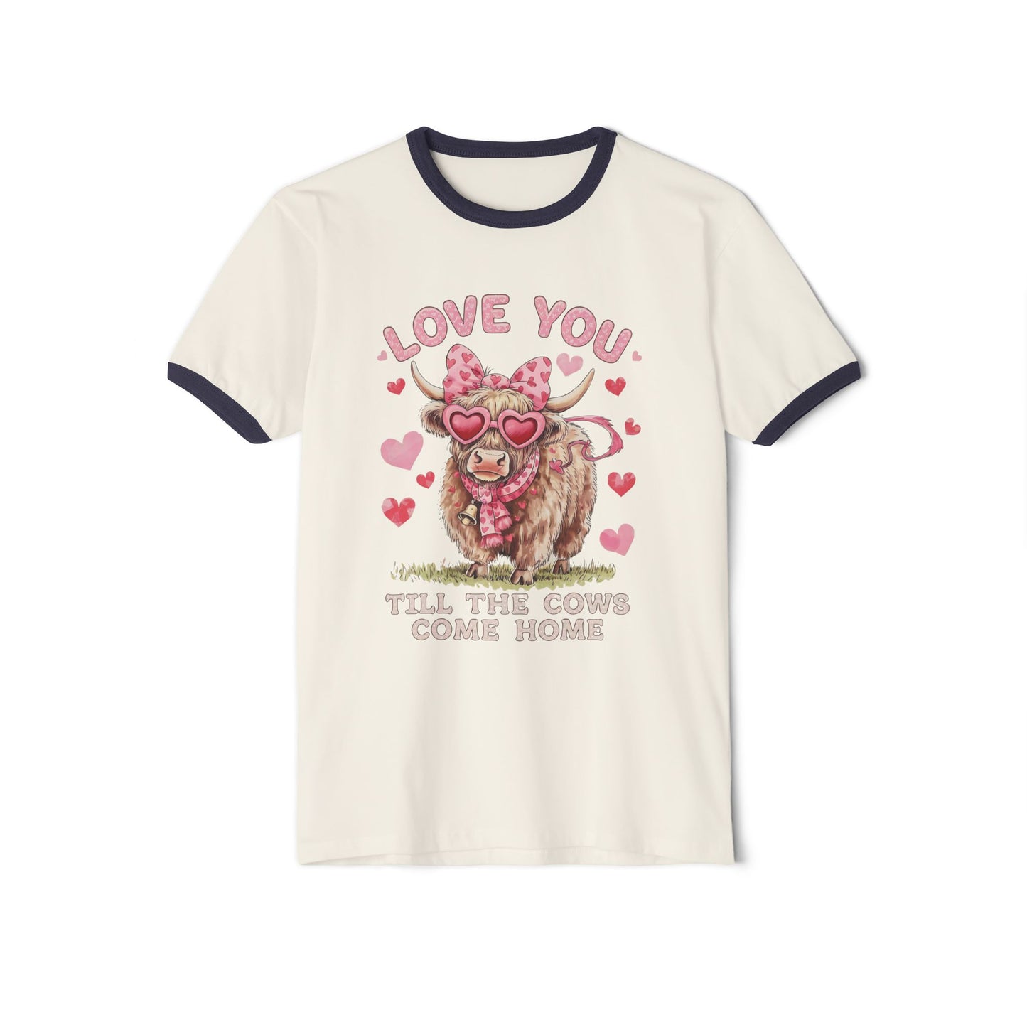 Love You 'Til the Cows Come Home Ringer T-Shirt