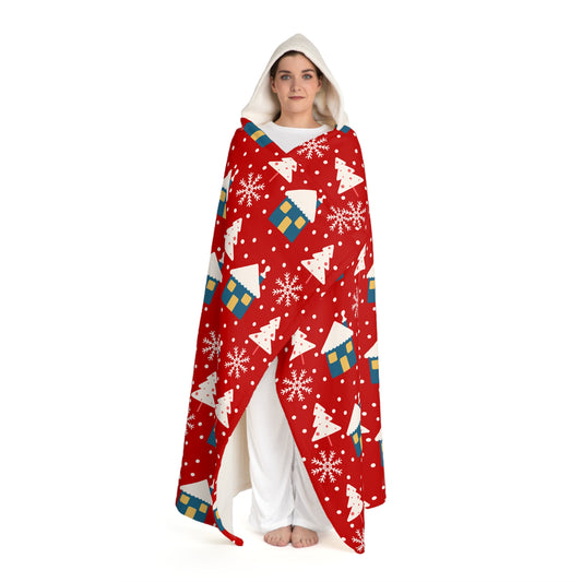 Cozy Holiday Sherpa Fleece Blanket for Warmth and Cheer