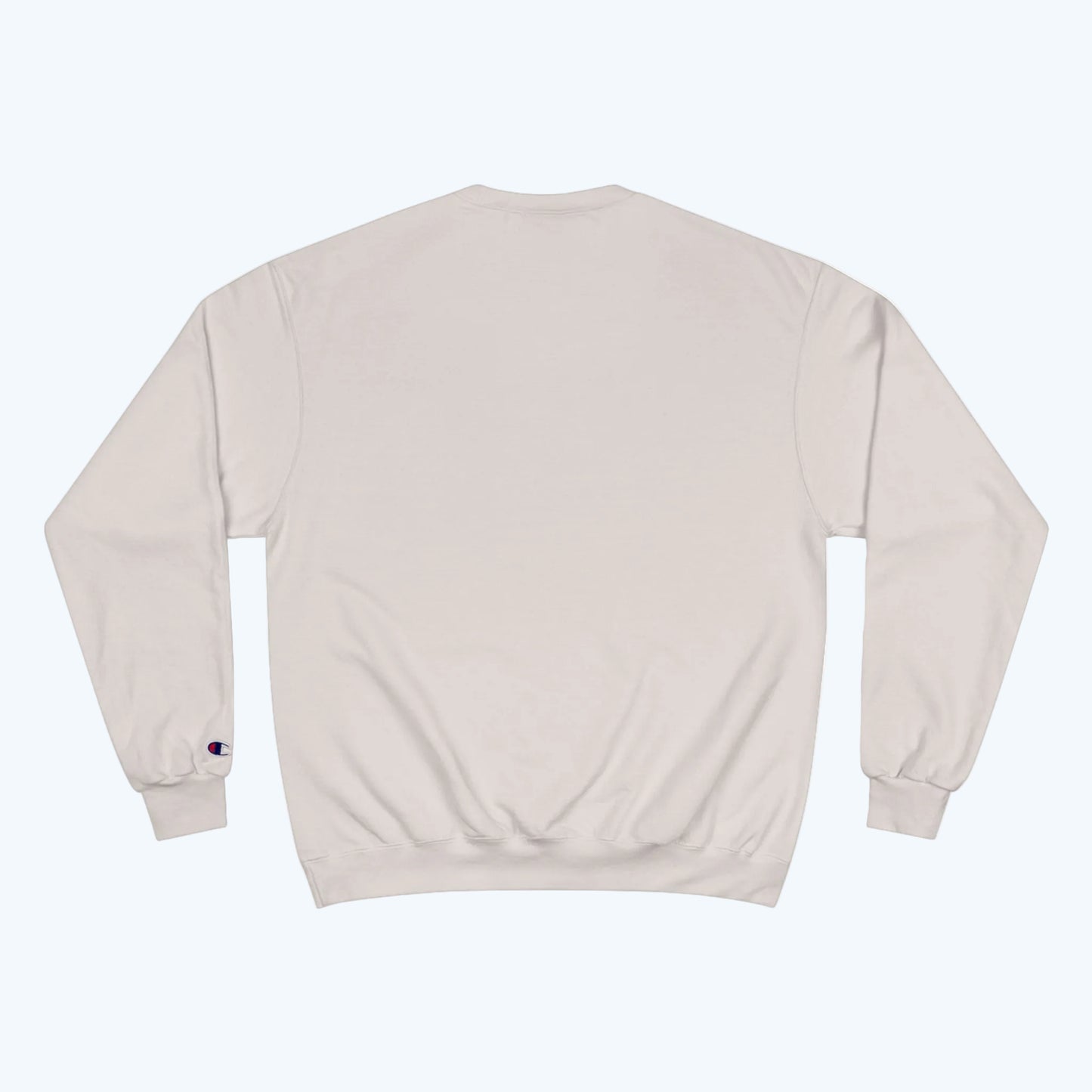 Queen of Hearts Crewneck Sweatshirt — Red Playing Card Graphic