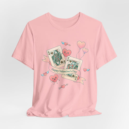 Valentine's Day Vintage Photo Hearts Tee
