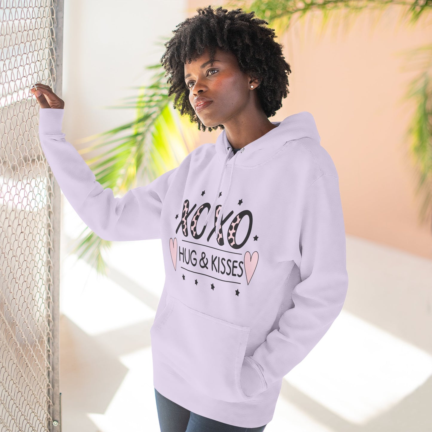 Hoodie - XOXO Hug & Kisses Valentine’s Day Pullover