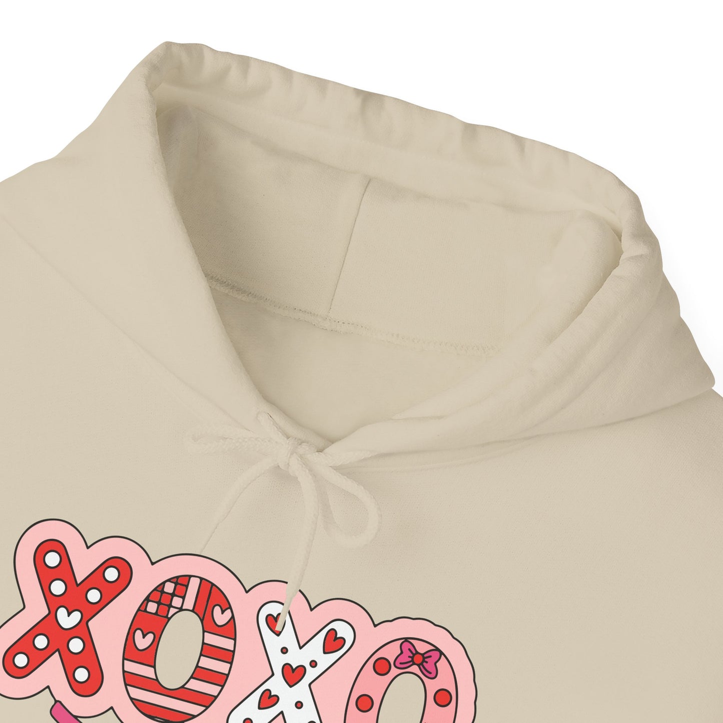 XOXO Heart Hoodie – Cute Valentine’s Day Pullover