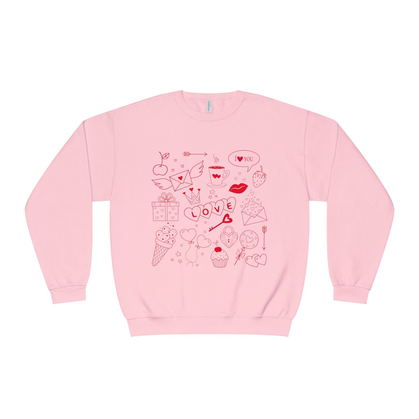 Love Doodle Crewneck Sweatshirt