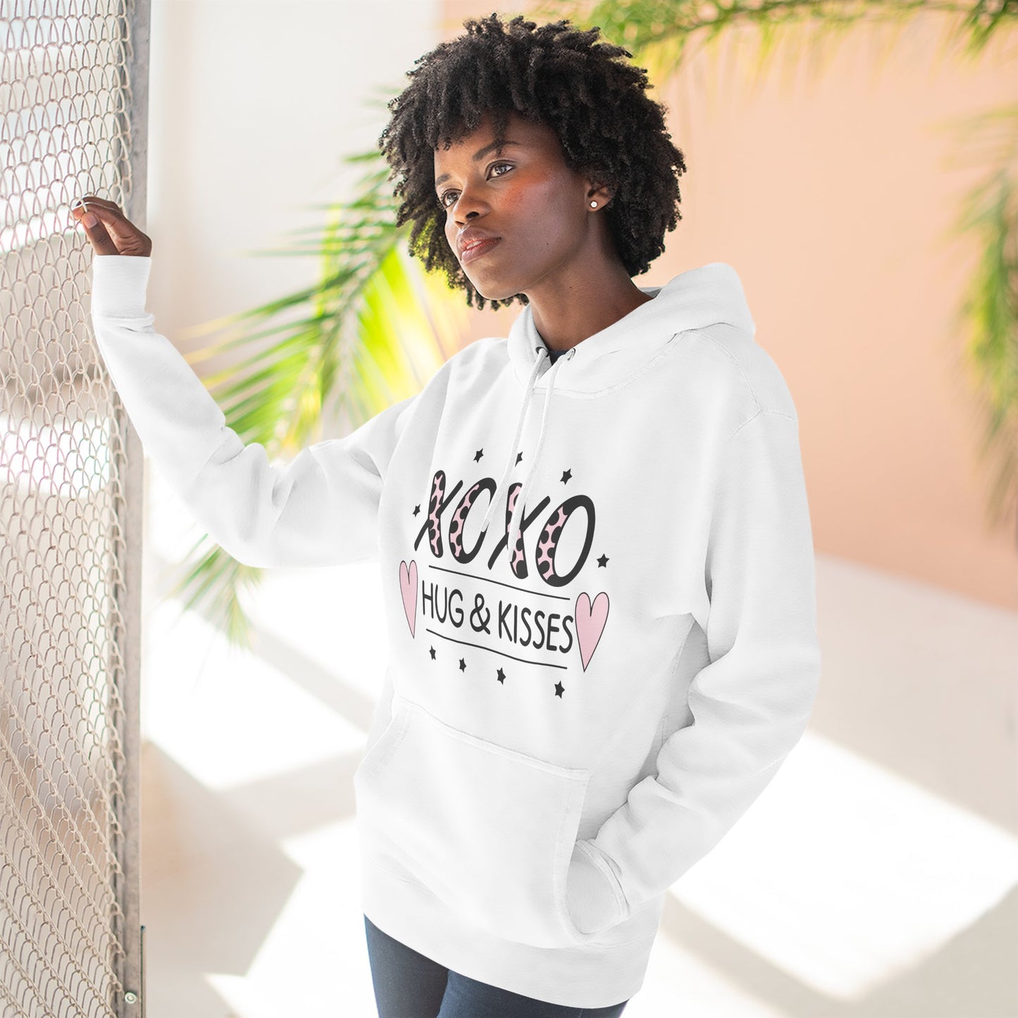 Hoodie - XOXO Hug & Kisses Valentine’s Day Pullover