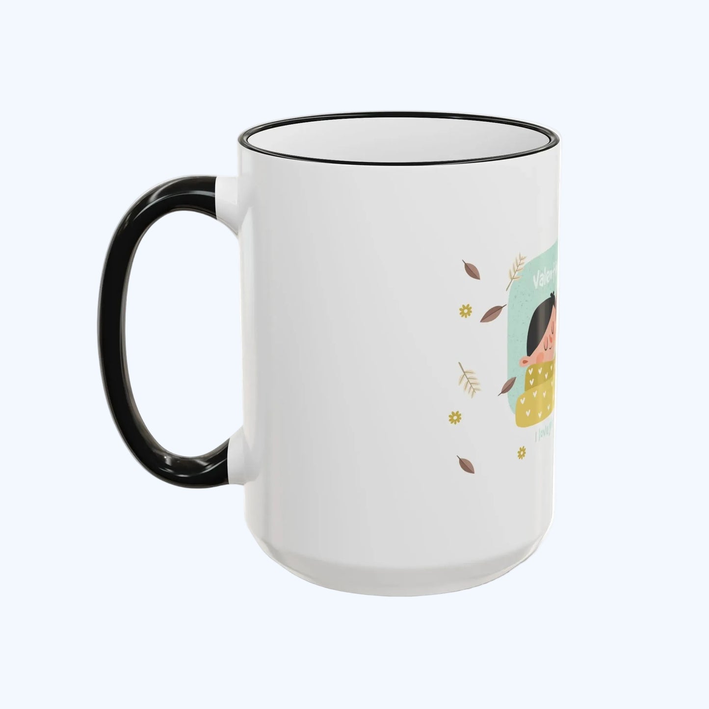 Accent Rim & Handle Mug (11oz, 15oz)
