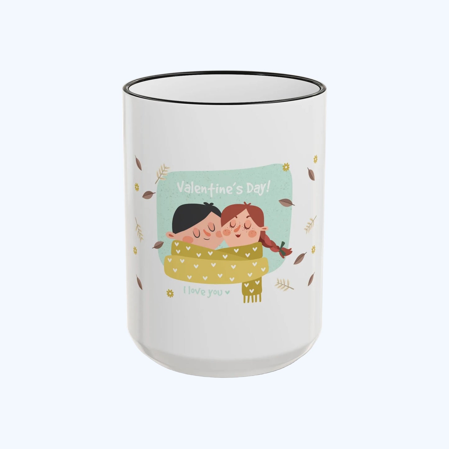 Accent Rim & Handle Mug (11oz, 15oz)