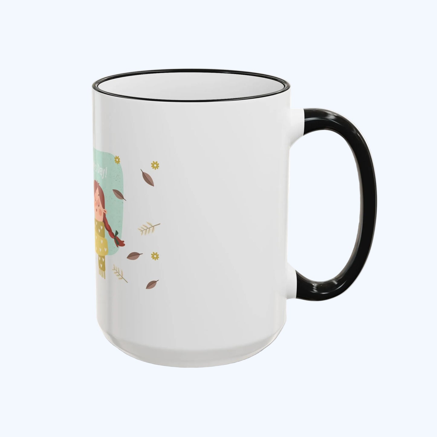 Accent Rim & Handle Mug (11oz, 15oz)