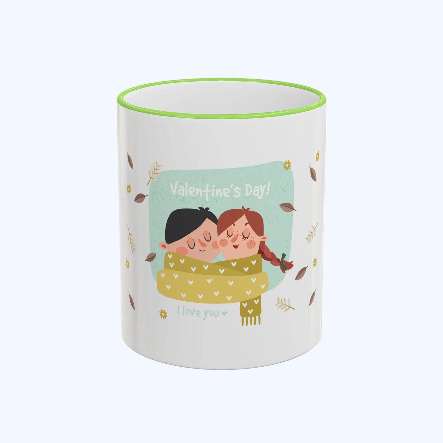 Accent Rim & Handle Mug (11oz, 15oz)