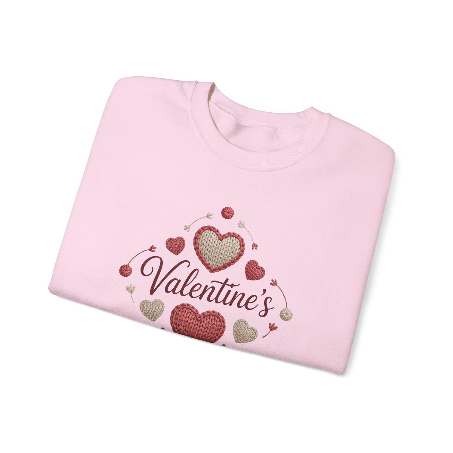 Valentine's Heart Crewneck Sweatshirt