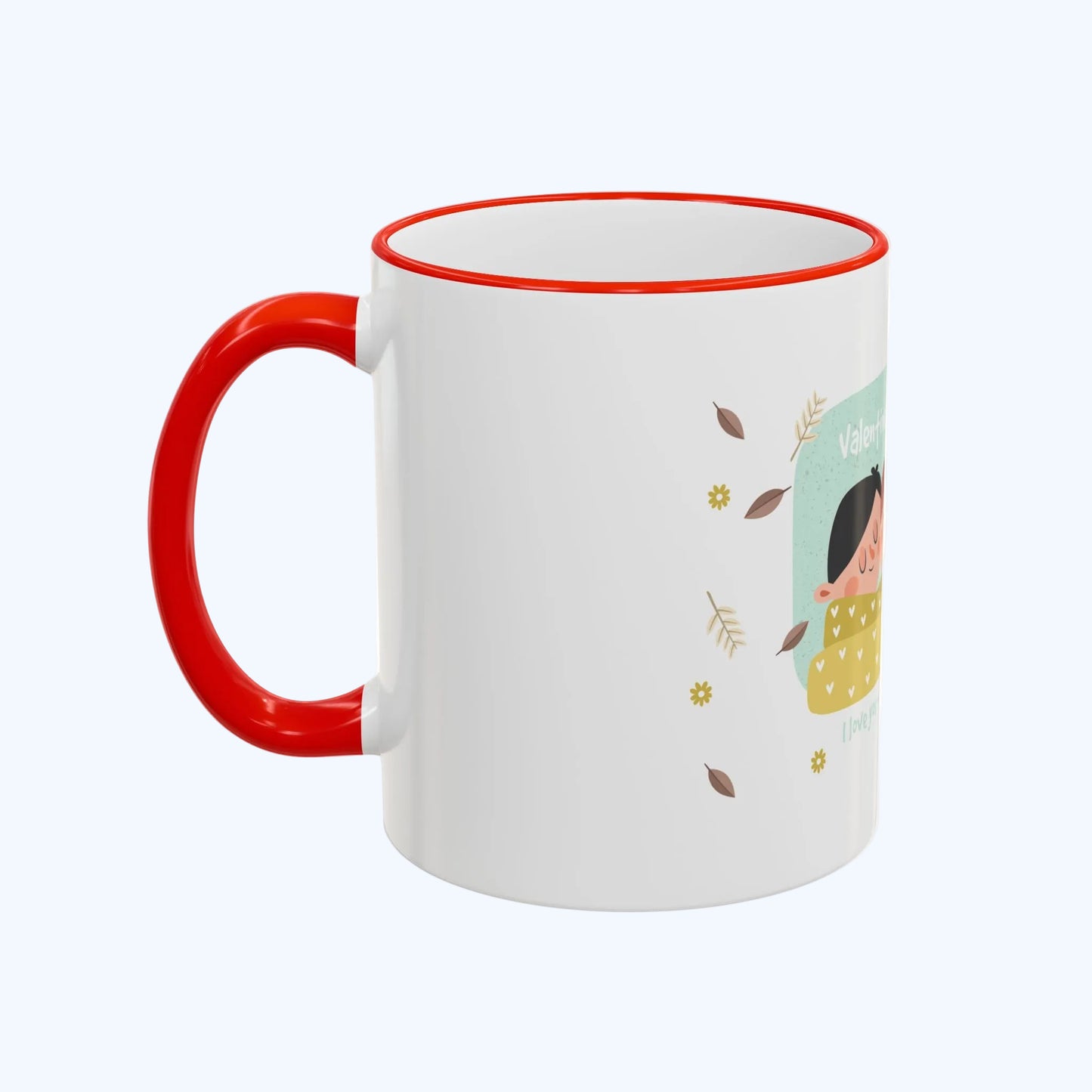 Accent Rim & Handle Mug (11oz, 15oz)