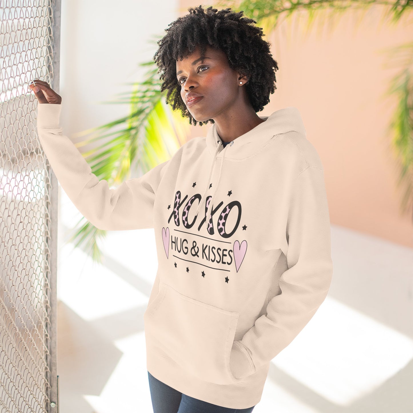 Hoodie - XOXO Hug & Kisses Valentine’s Day Pullover