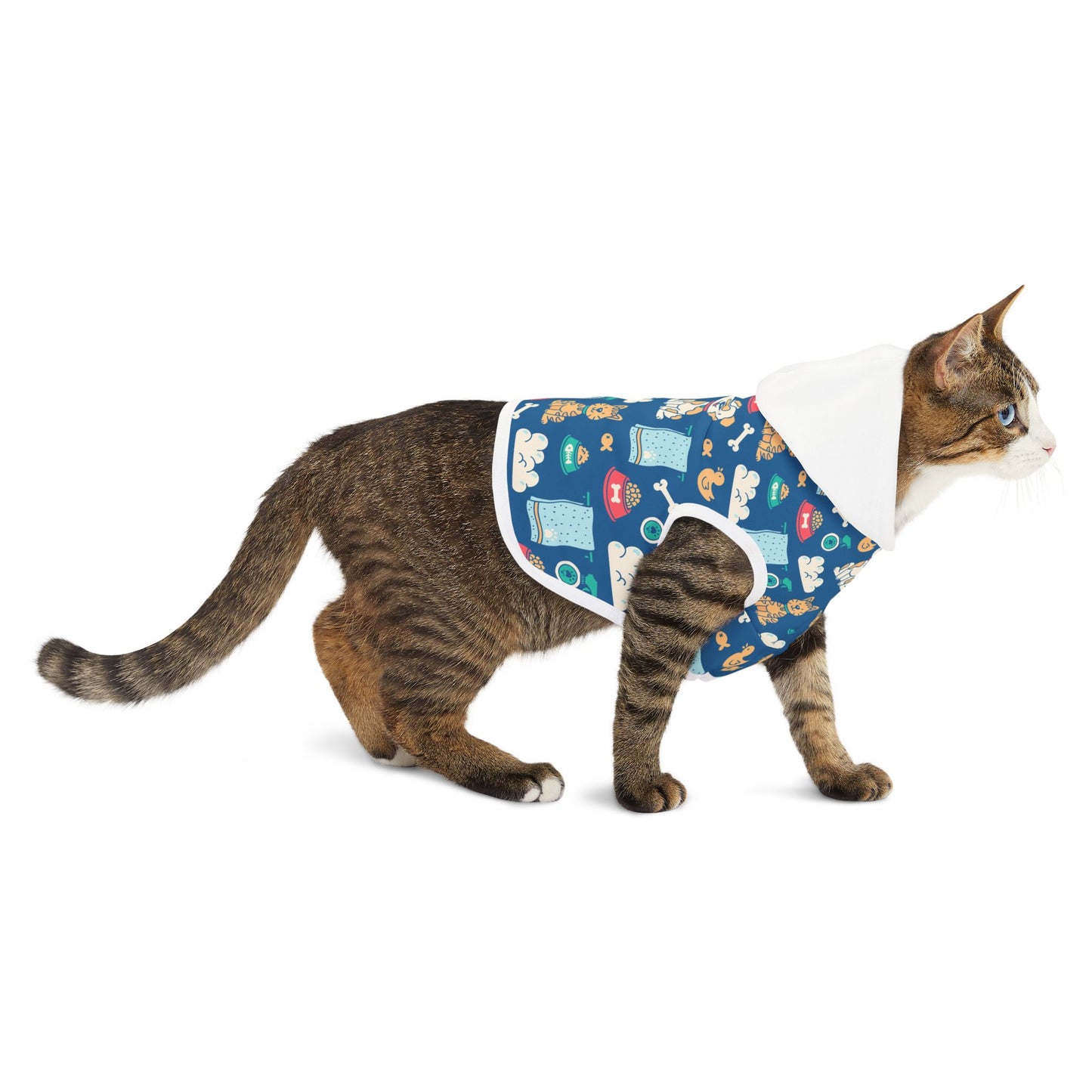 Adorable Cat-Themed Pet Hoodie for Cozy Comfort