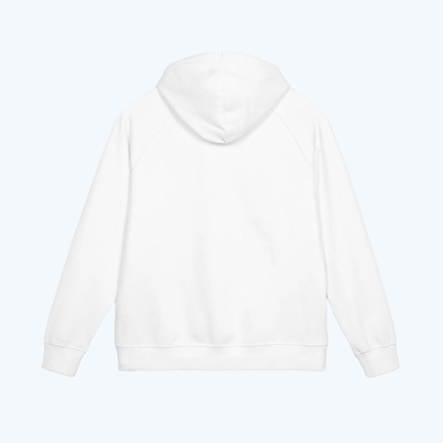 Embroidered Heart & Stars Hoodie — Cute Floral Chest Patch, Eco Raglan Sweatshirt