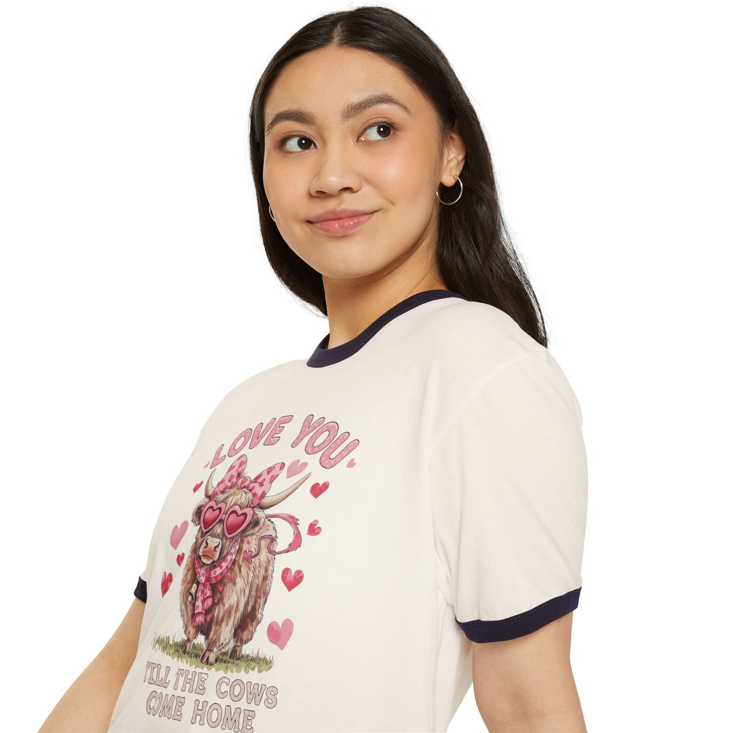 Love You 'Til the Cows Come Home Ringer T-Shirt